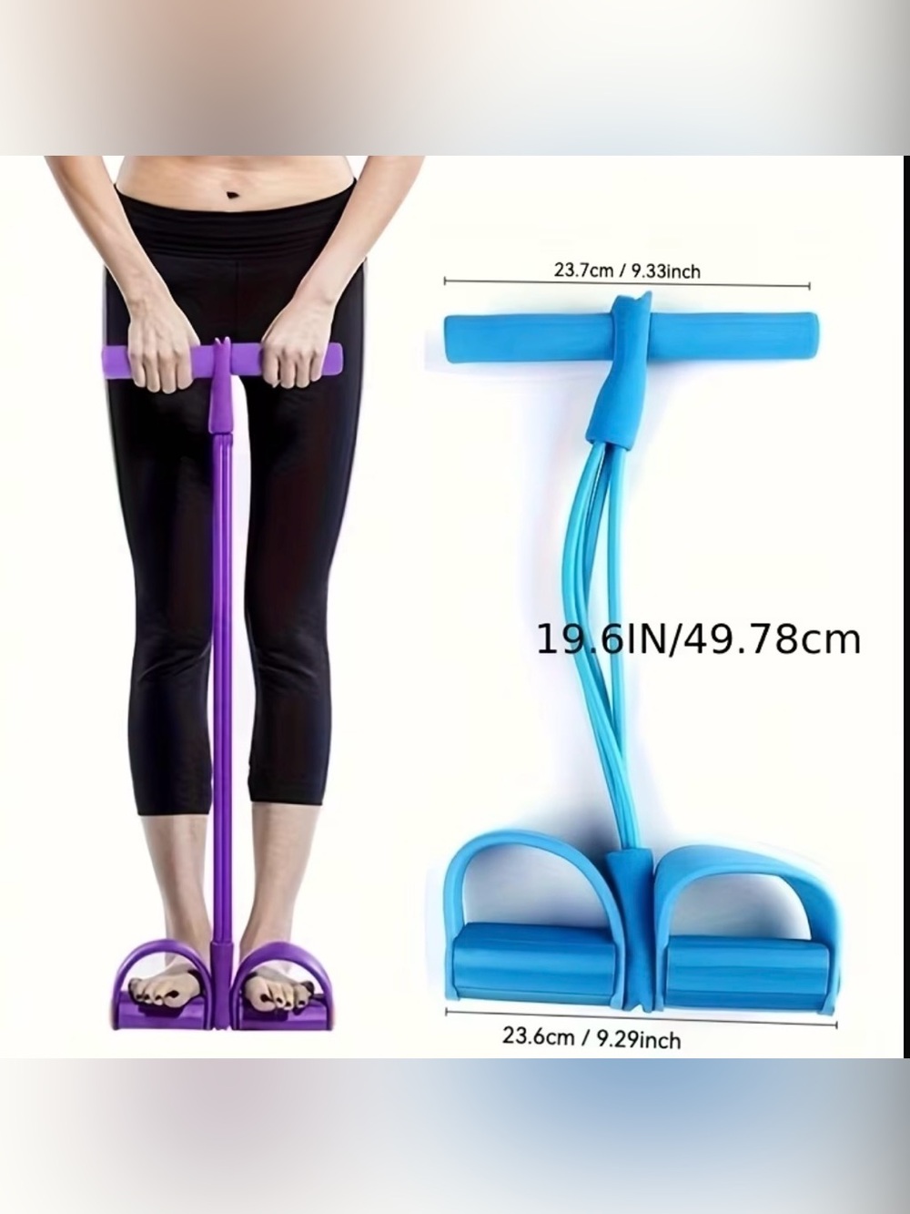 Purple Multifunction Resistance Band - Picture 2 of 5